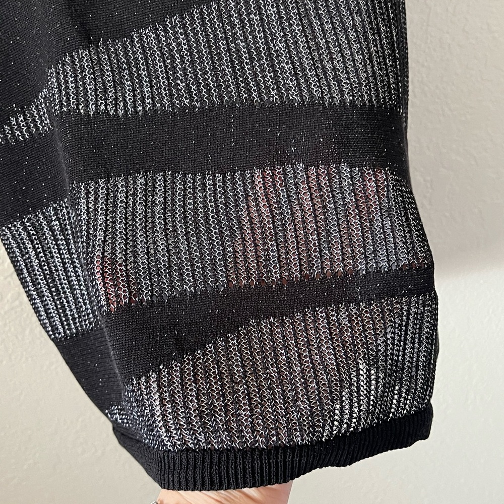 Anthro Leo & Sage Mesh Sheer Inlay Knit Tank - image 3